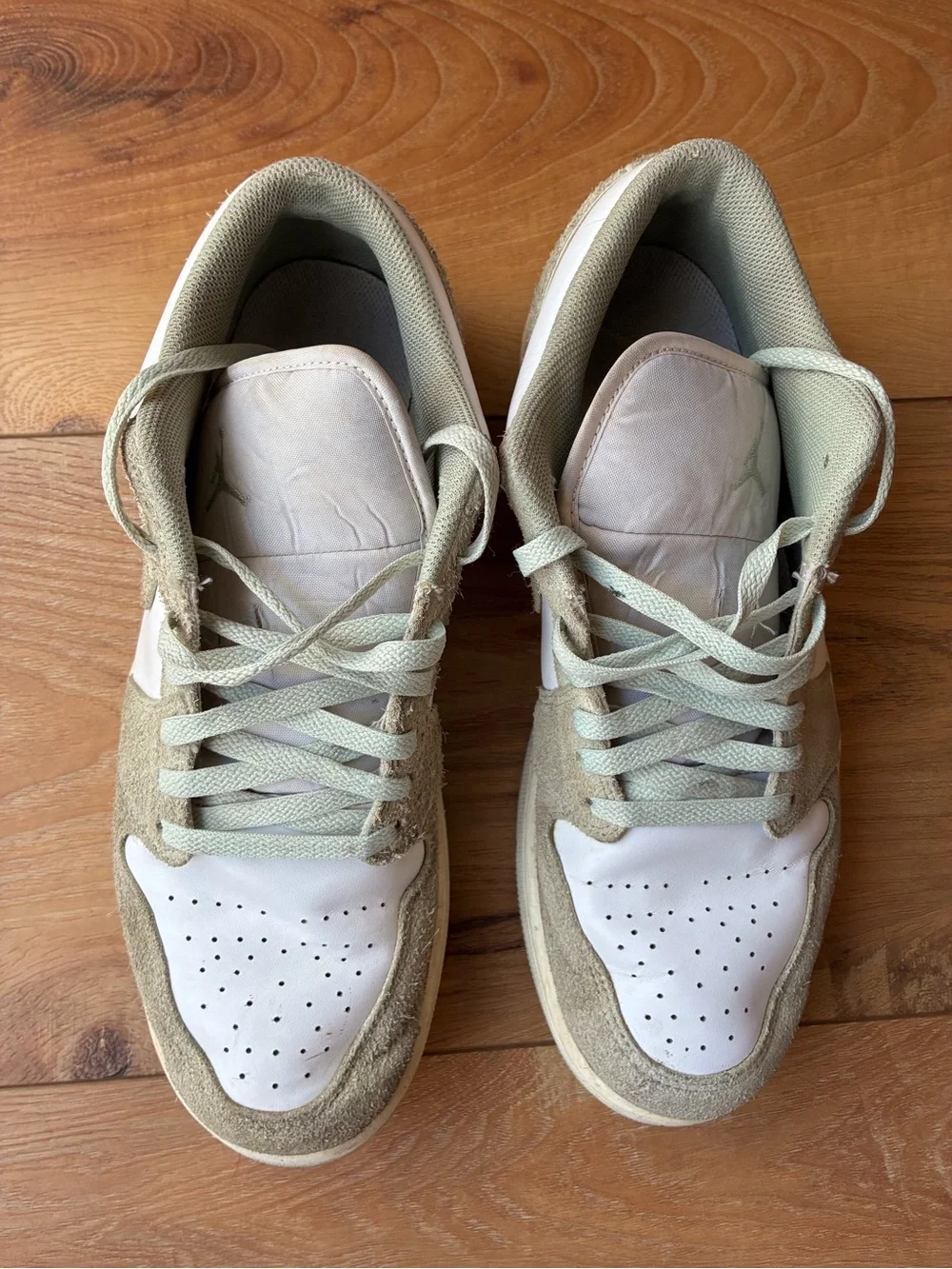 Nike Air Jordan 1 Low Men's Seafoam green Low Top Sneakers Size 11.5